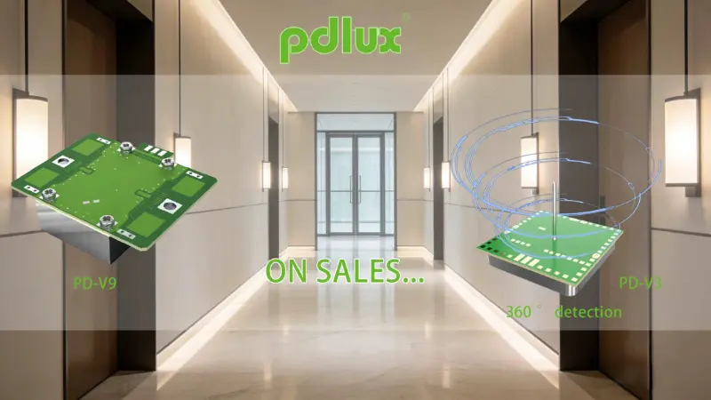 เซนเซอร์จับความเคลื่อนไหวไมโครเวฟ PD-V9 และ PD-V3