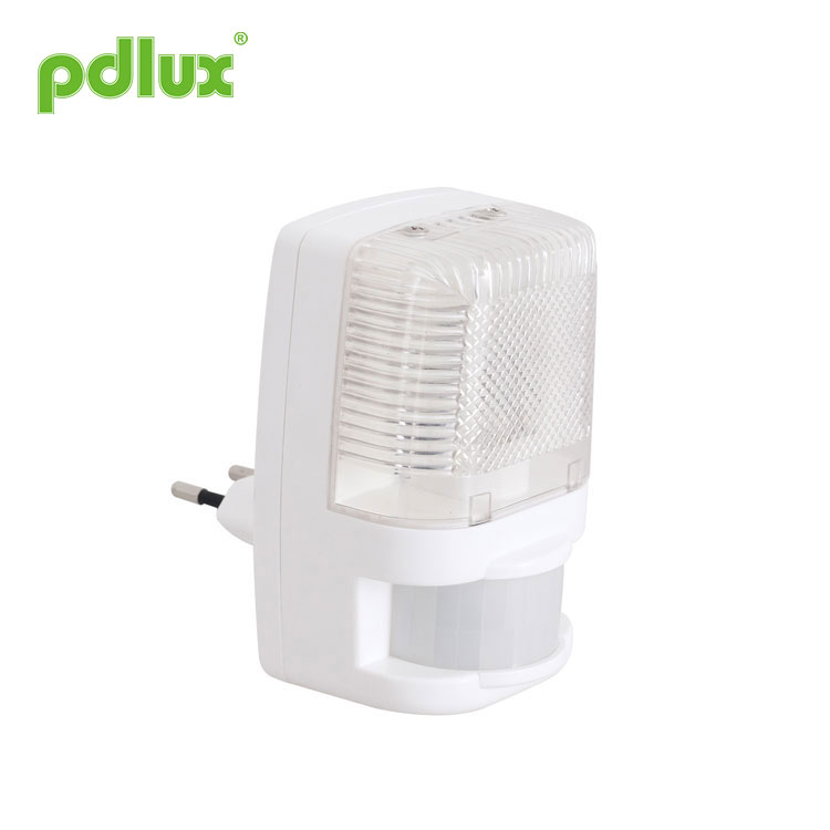 UK EU Plug In Wall เซนเซอร์ ไฟกลางคืน