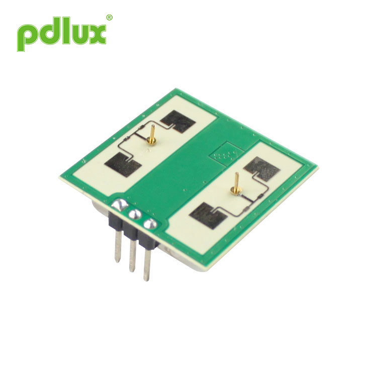 PDLUX PD-V21360 สวิตช์เซ็นเซอร์อัจฉริยะ 24.125GHz Radar MV เครื่องตรวจจับ HF Doppler Emitter ผู้ผลิตไมโครเวฟ ISM - Band K- Band